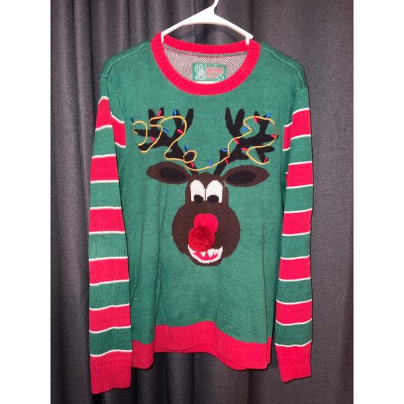 Ugly Christmas Sweater Sweaters - Ugly Christmas Sweater Size Medium
